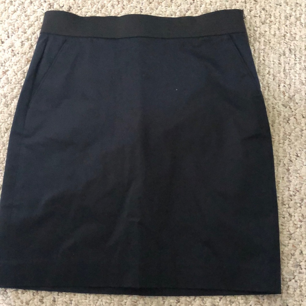 Banana Republic Pencil Skirt 4 midnight blue